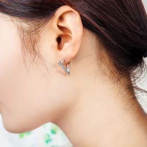 3/28💐 triangle shape single Ear Cuff Clip earring